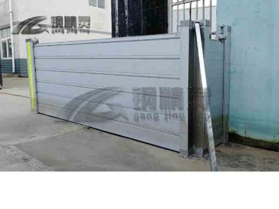 武汉铝合金防汛板 湖北防洪设备 移动防汛挡水板