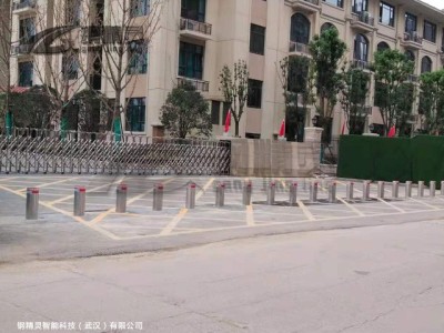 江夏学校升降柱 武汉智能电动摇控防撞桩