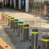 江夏学校升降柱 武汉智能电动摇控防撞桩