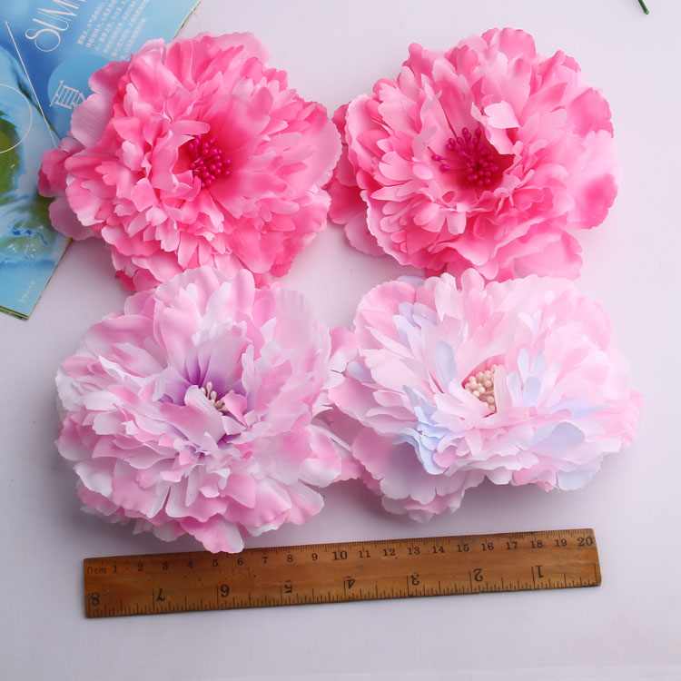 COS服饰花舞蹈配花仿真茶玫花朵