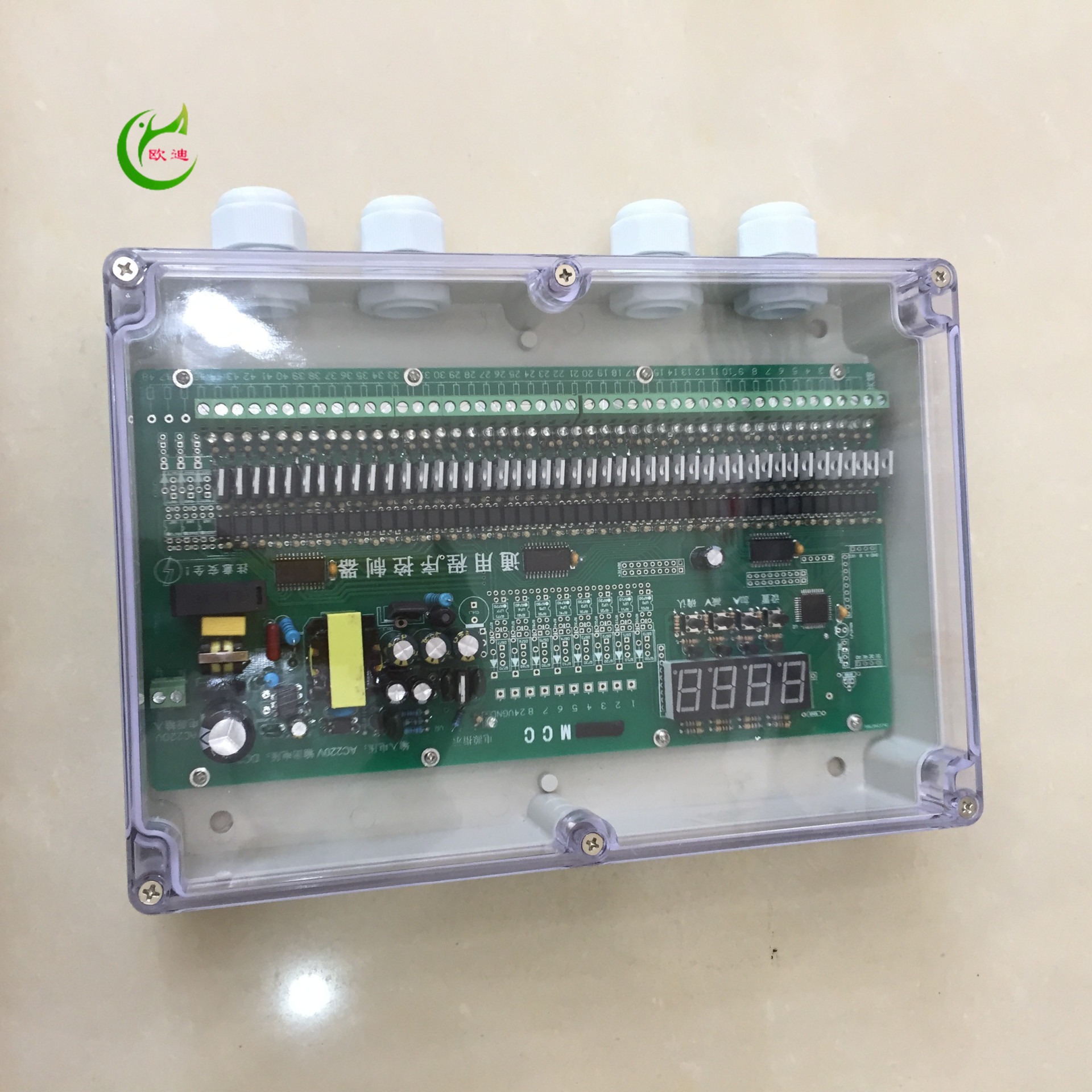 可编程脉冲控制器 在线离除尘清灰电磁脉冲控制仪 8路50路24路电路板