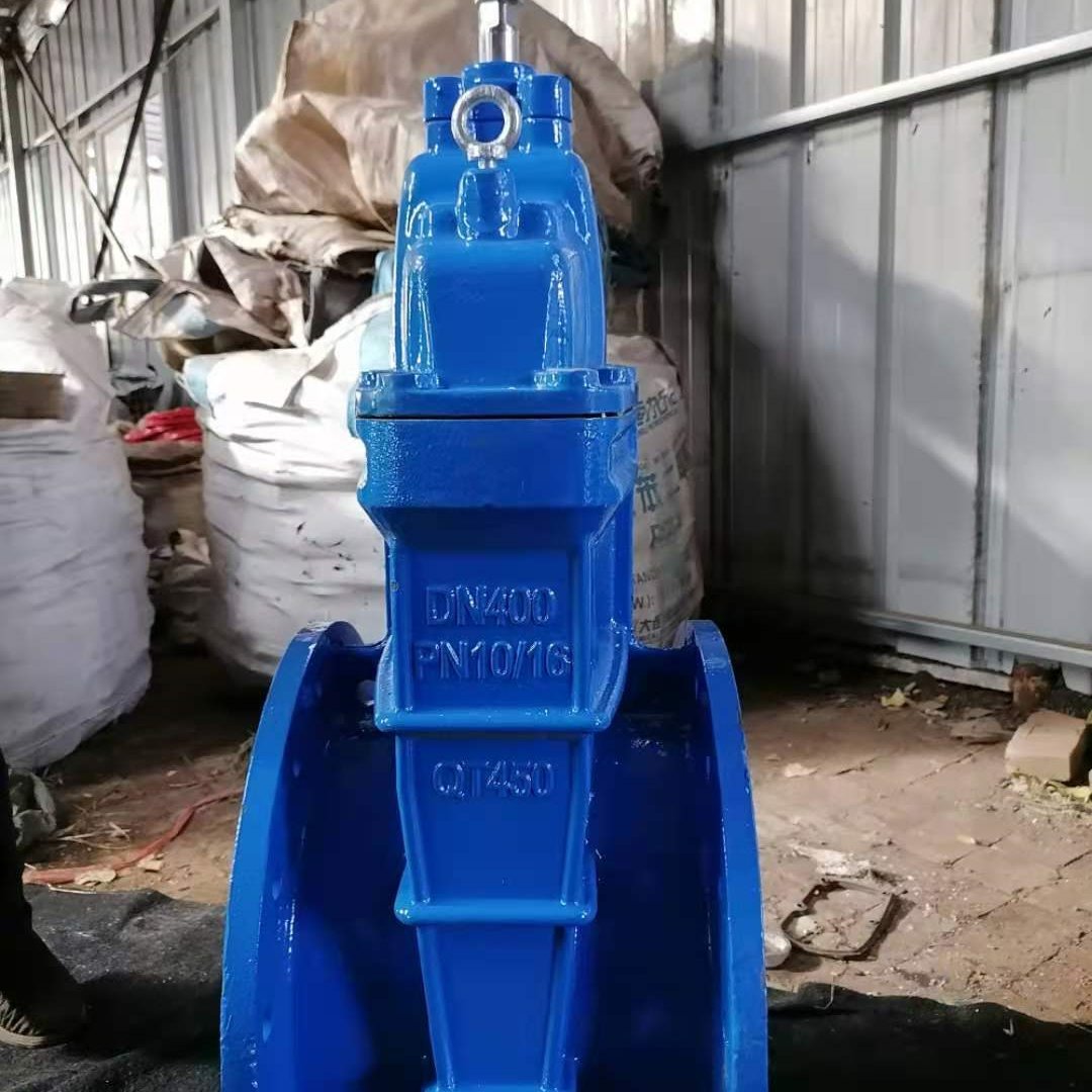 厂家直销       广诚 DN400   法兰暗杆软密封闸阀    Z45X-16Q