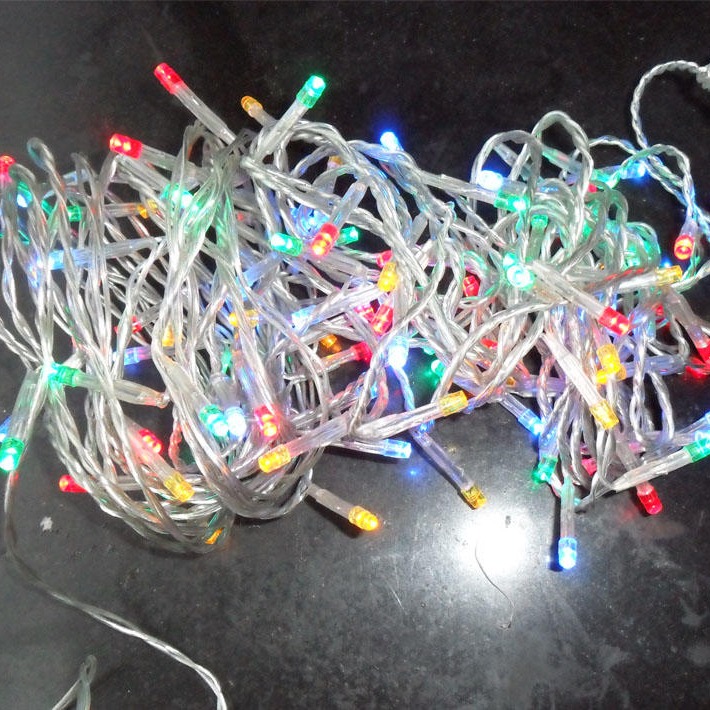 景隆彩灯 厂家直供LED五角星灯 窗帘灯 房间装饰灯