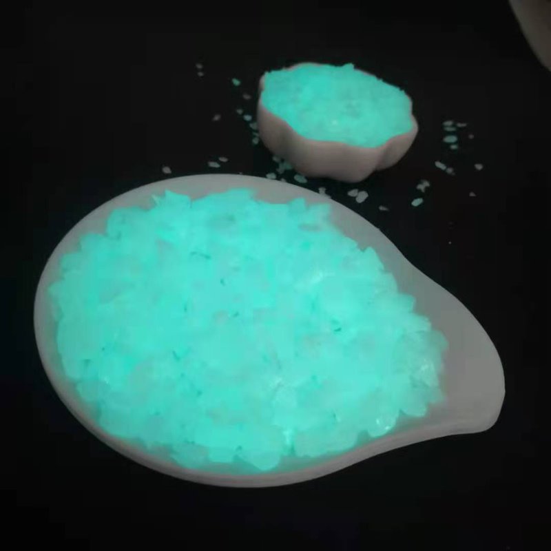 超辉夜光石 发光石 发光沙 发光颗粒 园艺鱼缸造景铺路夜光石子