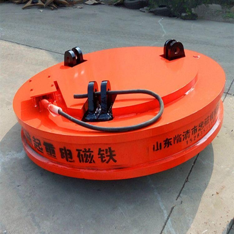 MW5-165L/1挖机起重电磁铁 叉车电磁铁 行车电磁铁 忠磁厂家供应 支持定制