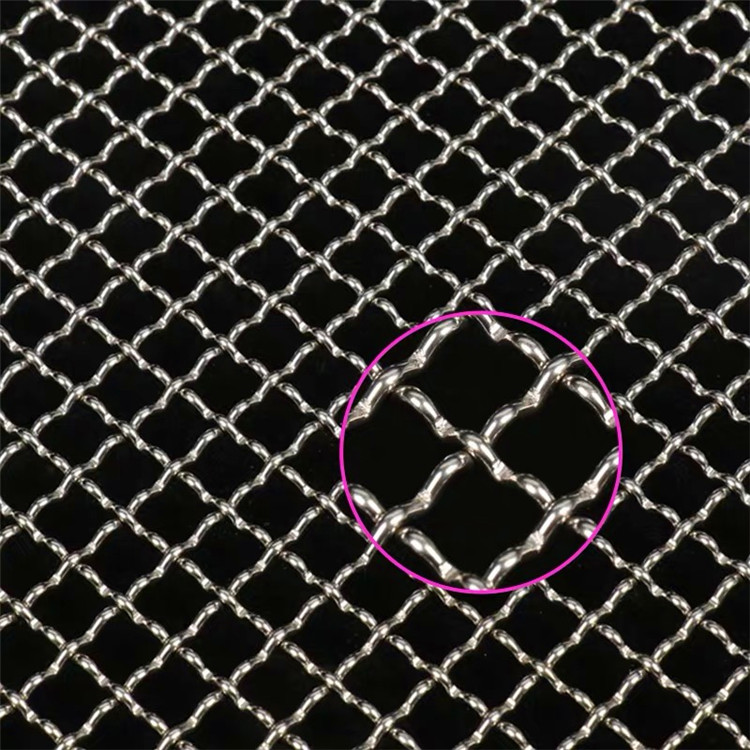 博添销售 黑钢轧花网 编织轧花网 轧花网