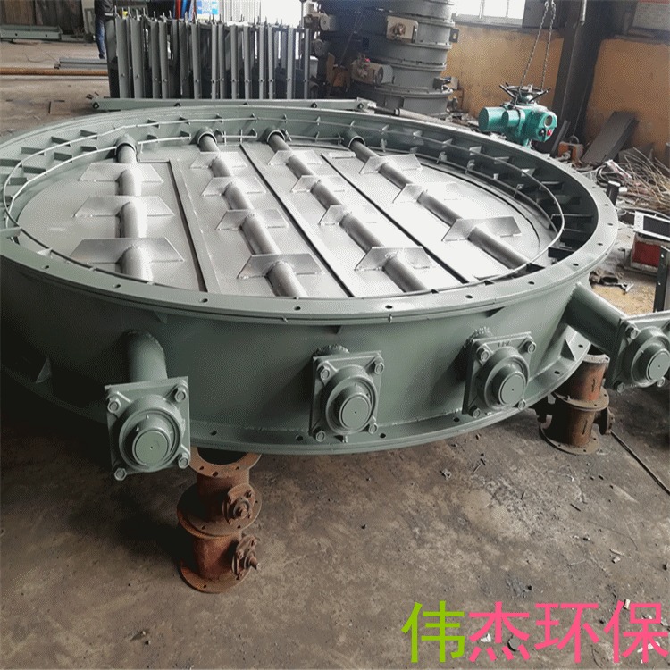 万洁环保 手动通风蝶阀 电动通风蝶阀 气动通风蝶阀  山东中心密封式通风蝶阀厂家