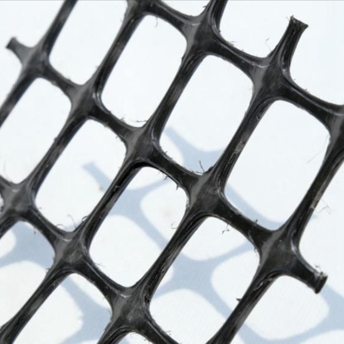 塑料土工格栅 单向土工格栅 涤纶双向土工格 量大优惠