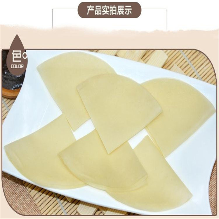 咸阳春卷皮薄饼软薄筋道 绿之本