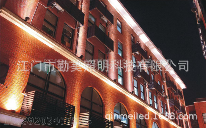 供应LED36W60W金黄色光投光灯/正方形投光灯示例图6