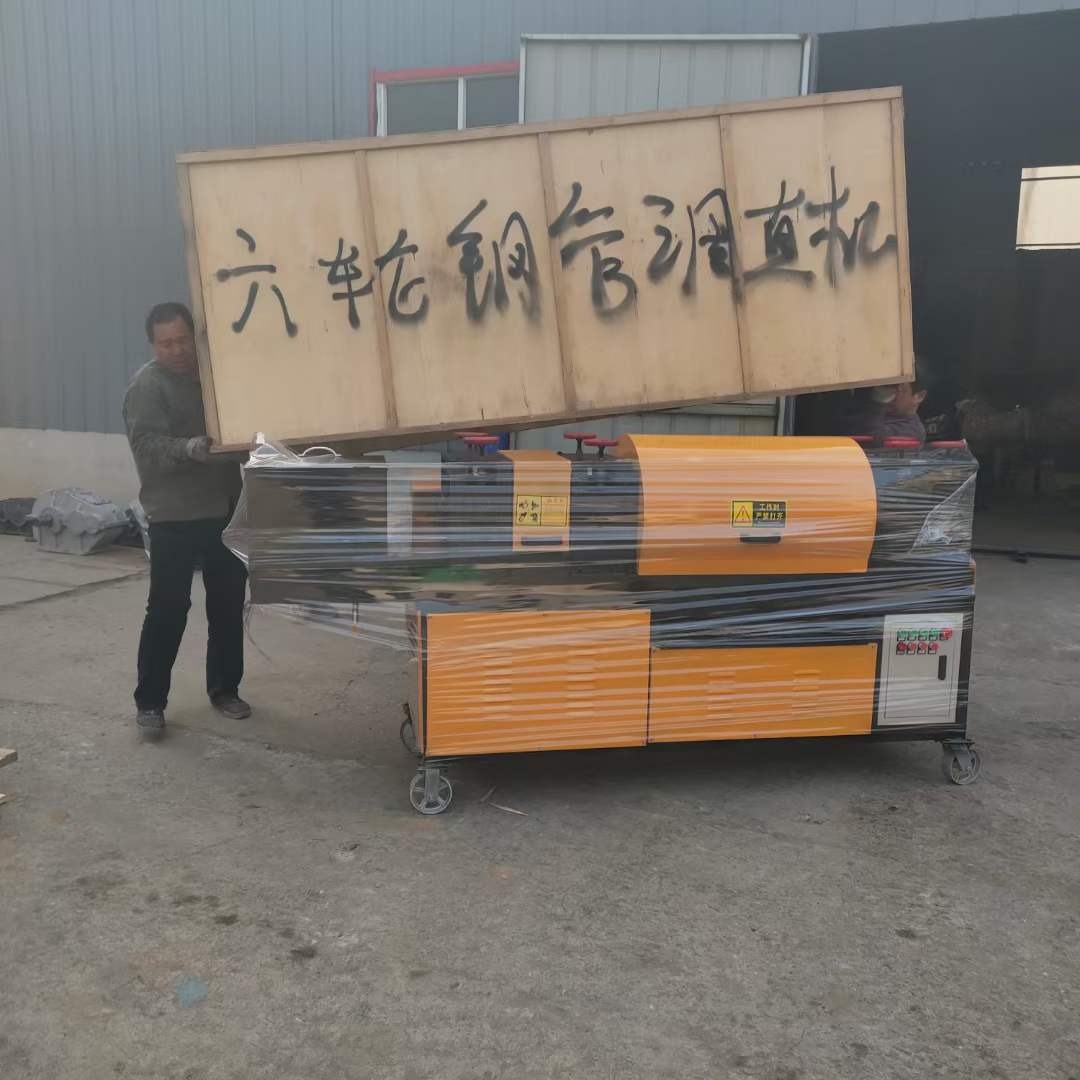 调直机 钢管调直机 调直除锈刷漆一体机价格 逆鳞 厂家现货供应