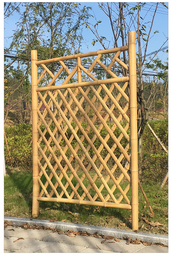 新余市竹篱笆 碳化竹围栏唐山市唐海县竹围栏竹篱笆