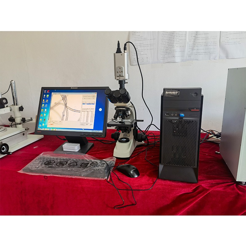 常州新纺供应 YG002C纤维细度分析仪 羊毛细度仪 纤维截面仪