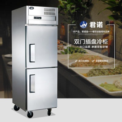 君诺立式两门冷冻插盘柜 13盘烤盘冷柜LF-050C2-P