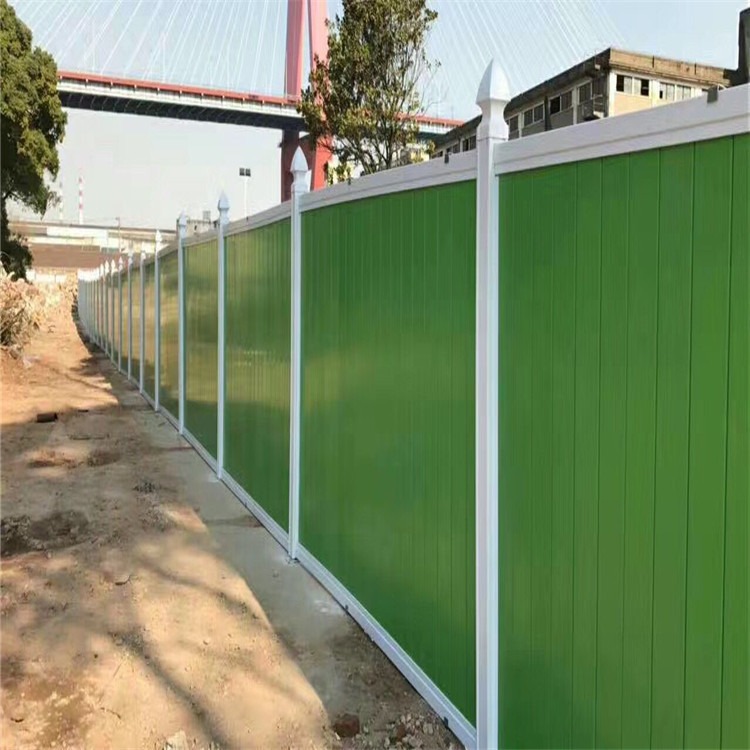 装配式围挡 施工围挡工地钢结构防风围挡墙 道路施工挡板 铝美