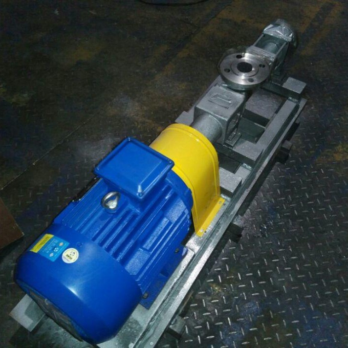 不锈钢G型单螺杆泵 耐腐蚀化工污水泵