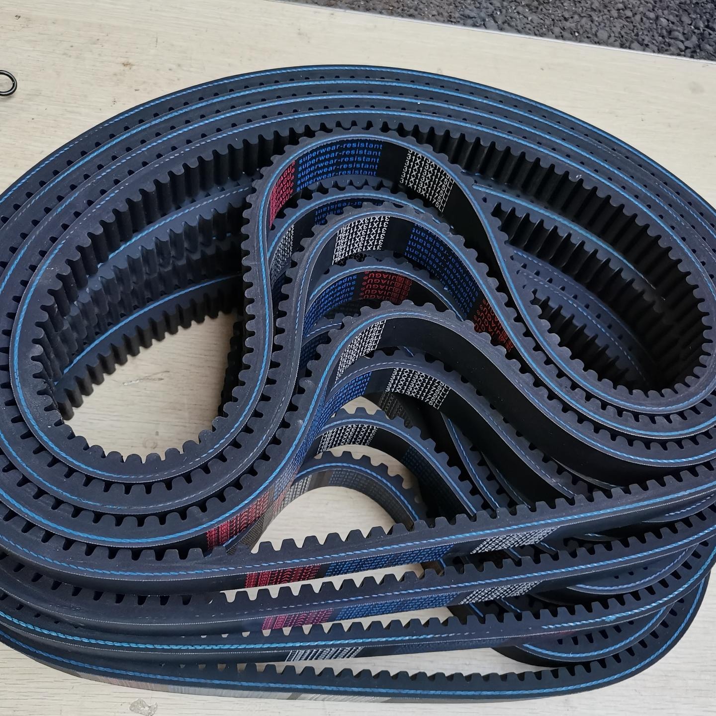 侨兴重型织带机电机调速带变速带 厂家直销