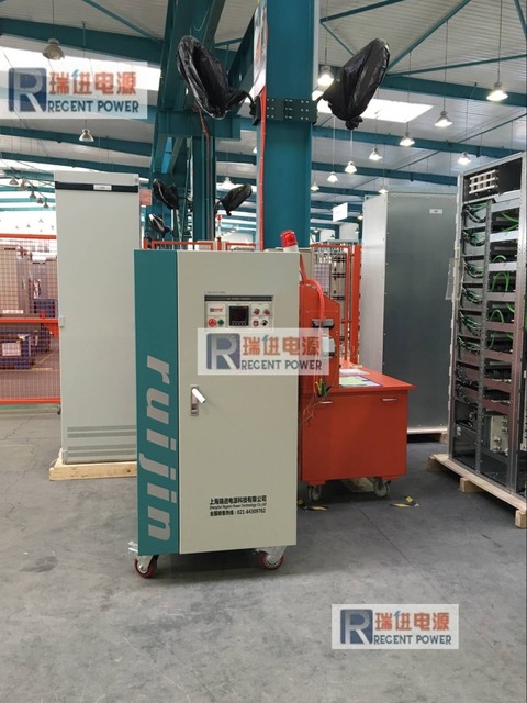 上海瑞进,单相变频电源,三相440V60HZ变频电源,50KVA调频调压设备