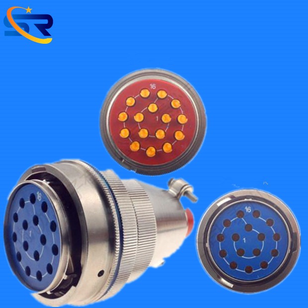 电连接器生产厂家  航空插头    电连接器   圆形电连接器 晟睿光电XCE36T16K1P1