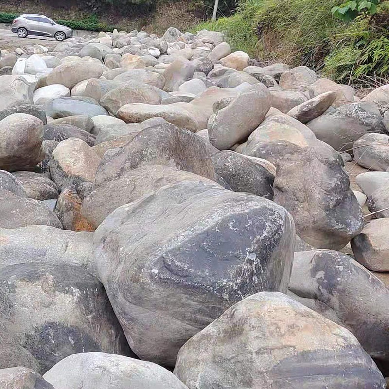 家和景观石园林景观石石材批发厂家水冲石河道护坡驳岸石宁波