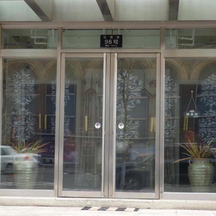 富鹏 肯德基门定制 地弹门 肯德基门 移门型材