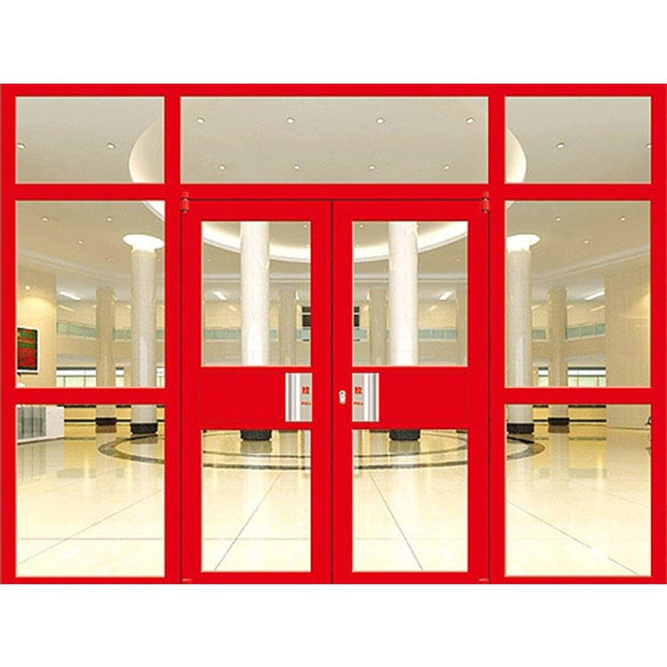 肯德基门定制 地弹门 肯德基门 移门型材 富鹏