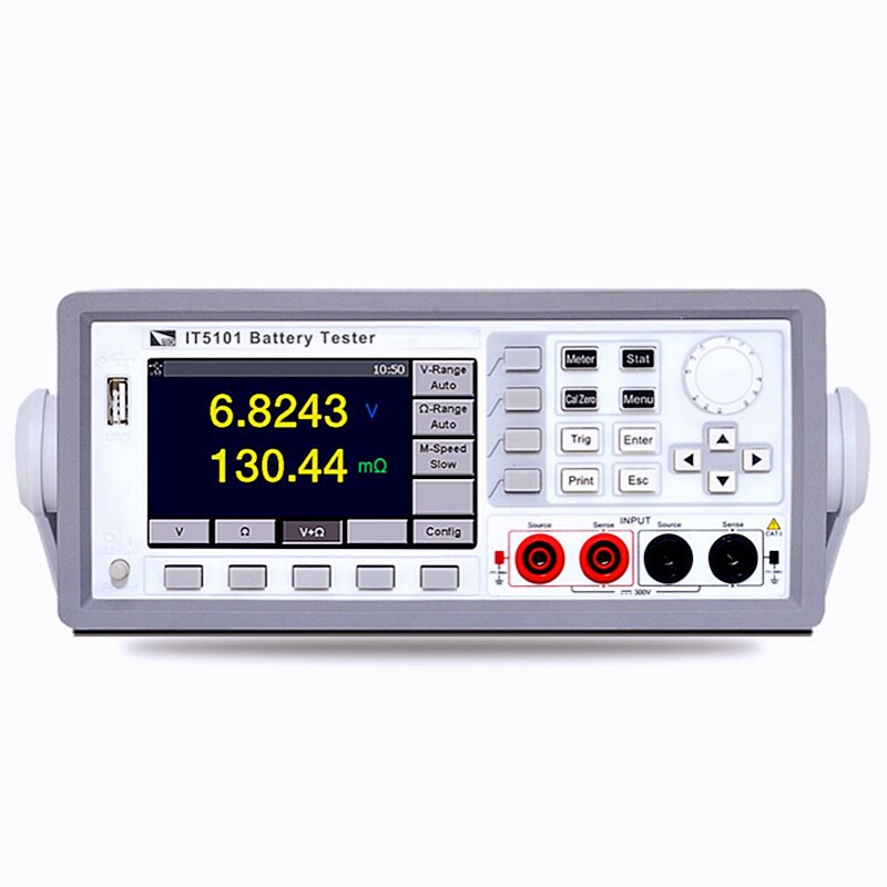 艾德克斯 IT5101E电池内阻测试仪 300mΩ-3Ω