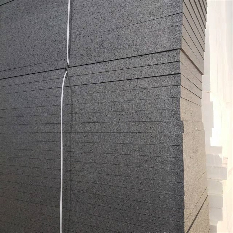 河北建筑工程外墙阻燃改性膨胀石墨聚苯板 黑色保温挤塑板