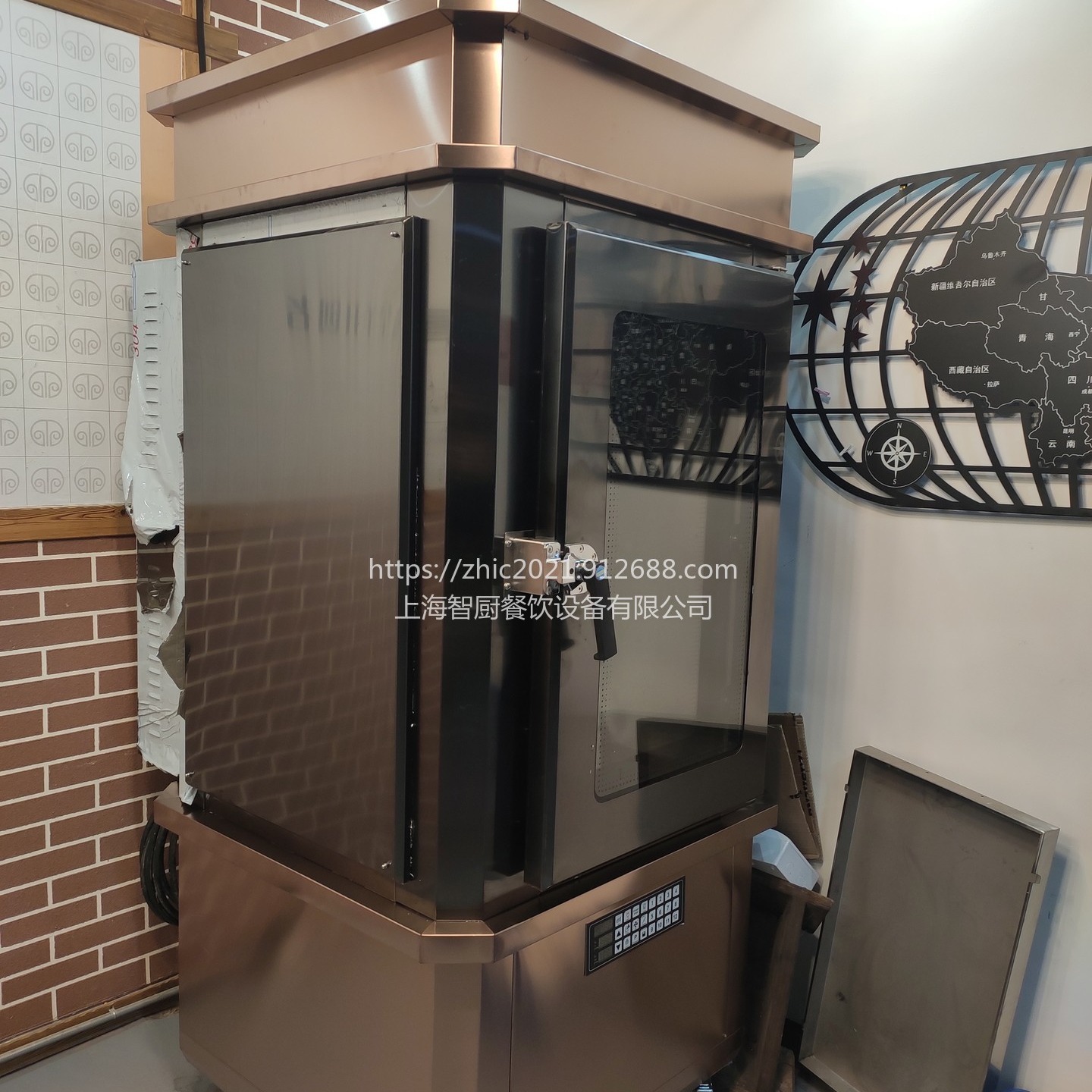 智能数控热风循环全自商用电烤羊炉|烤鸭炉|烤鸡炉|烧鹅炉|烧腊炉|烤箱|烤全羊免费培训厂家直销售后无忧