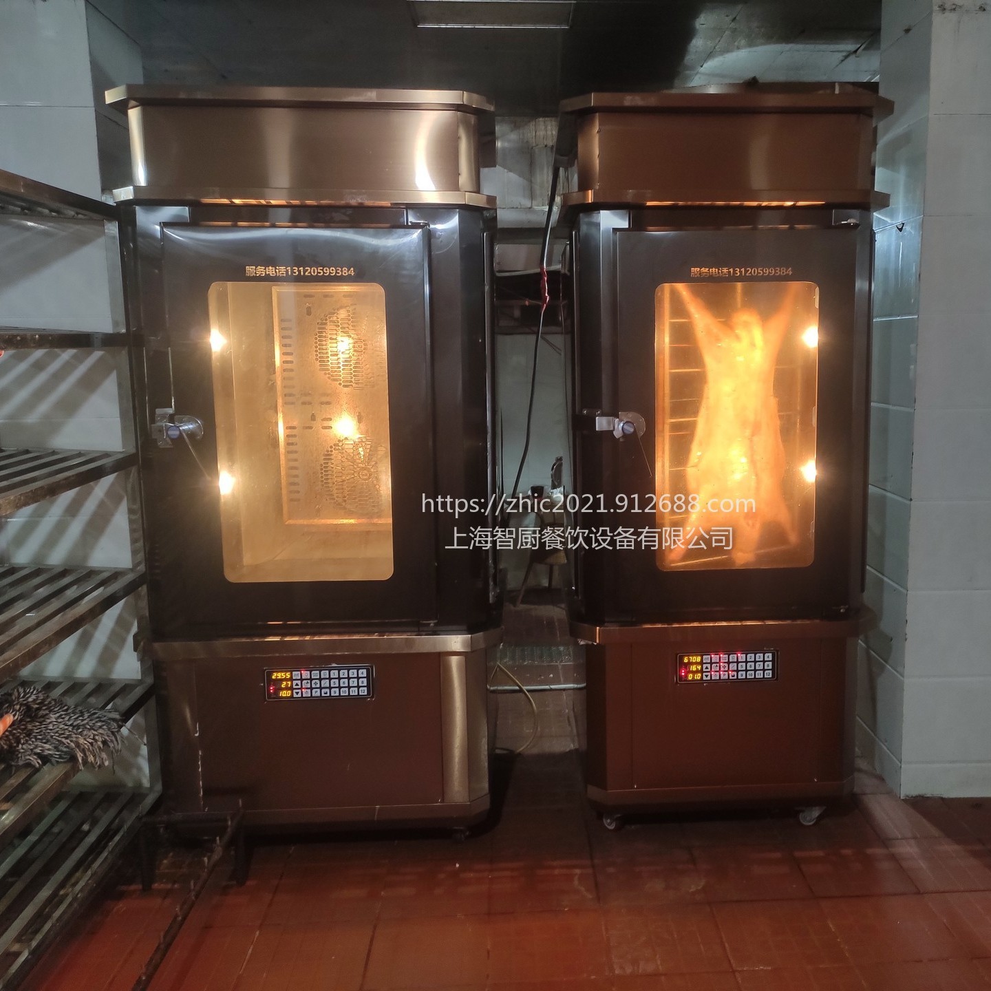 智能数控热风循环全自动|商用电烤羊炉|烤鸭炉|烤鸡炉|烧鹅炉|烧腊炉|烤箱|烤全羊免费培训厂家直销售后无忧